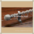 curtain rod joint aluminum rail double or single bracket for aluminum-plastic curtain pipe